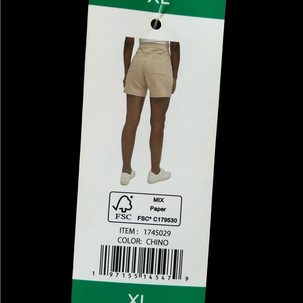 NWT Nautica Stretch Pull-on Chino Shorts XL - Picture 5 of 11